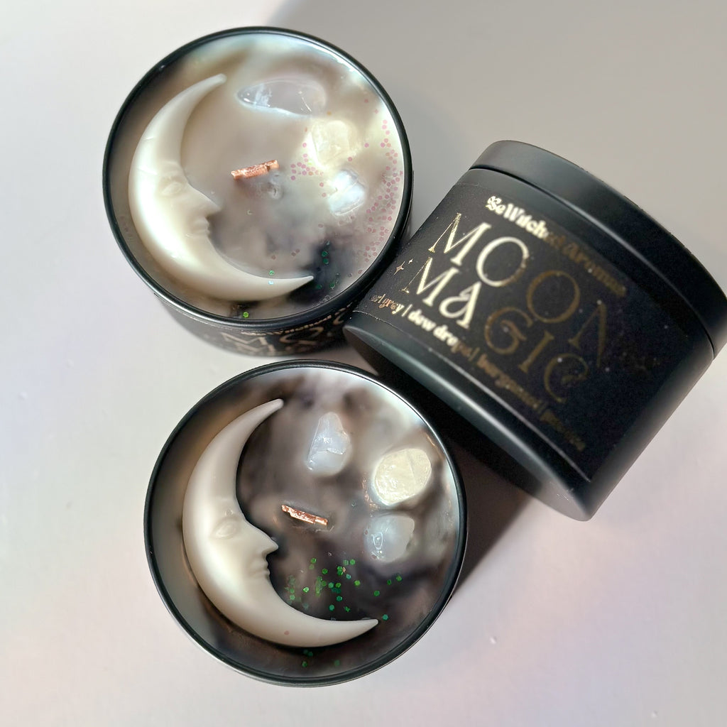 Moon Magic - Luxury Crystal Candle 4 oz