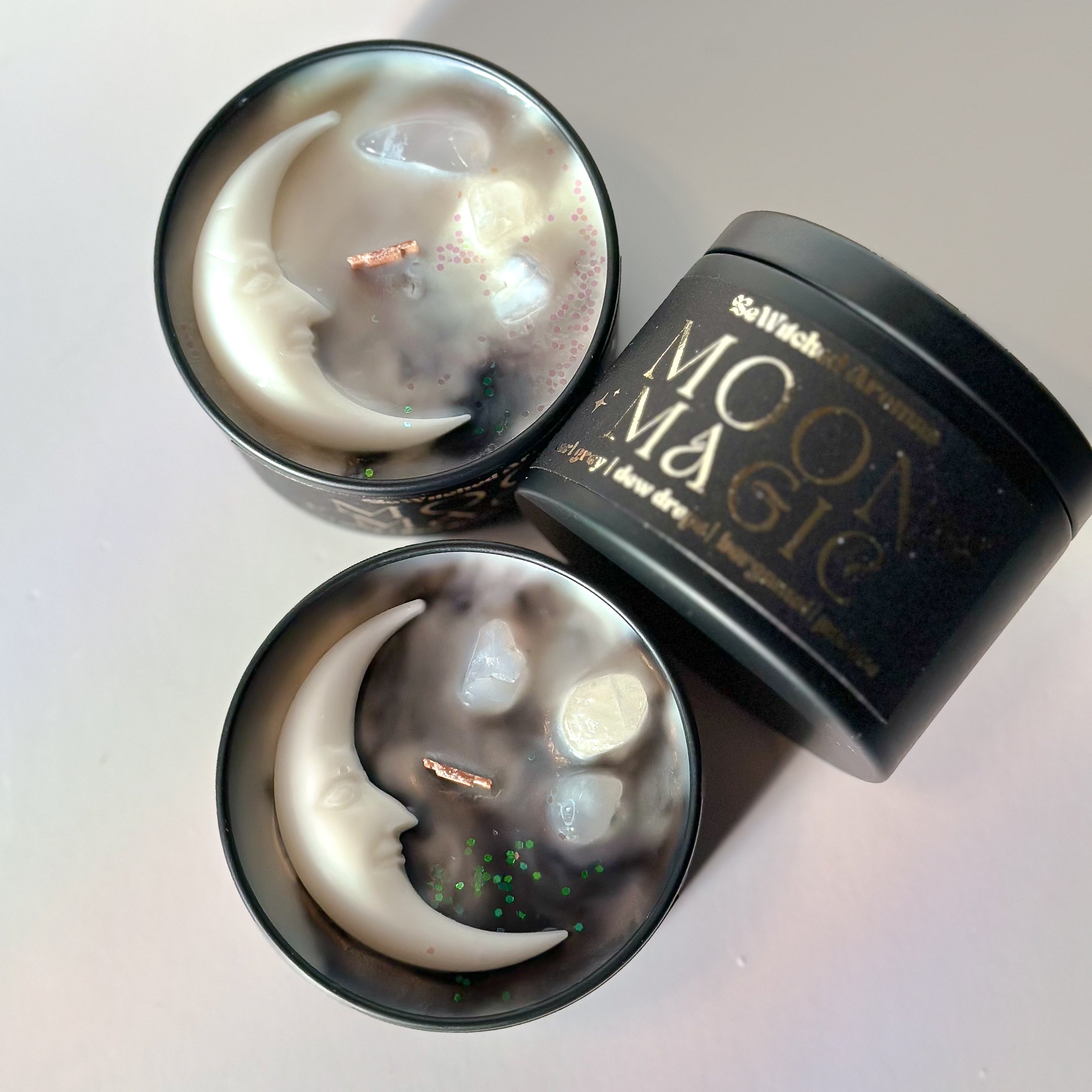 Moon Magic - Luxury Crystal Candle 4 oz