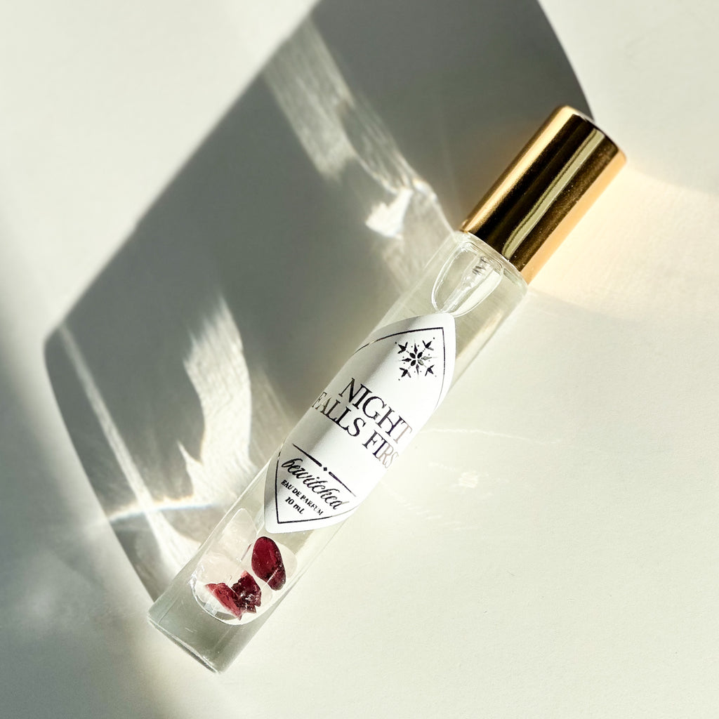 Night Falls First | Luxe Crystal Infused Perfume
