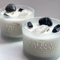 Energy Cleanse - 15 oz Intention Magic Crystal Candle