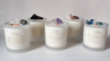 Energy Cleanse Intention Magic Crystal Candle