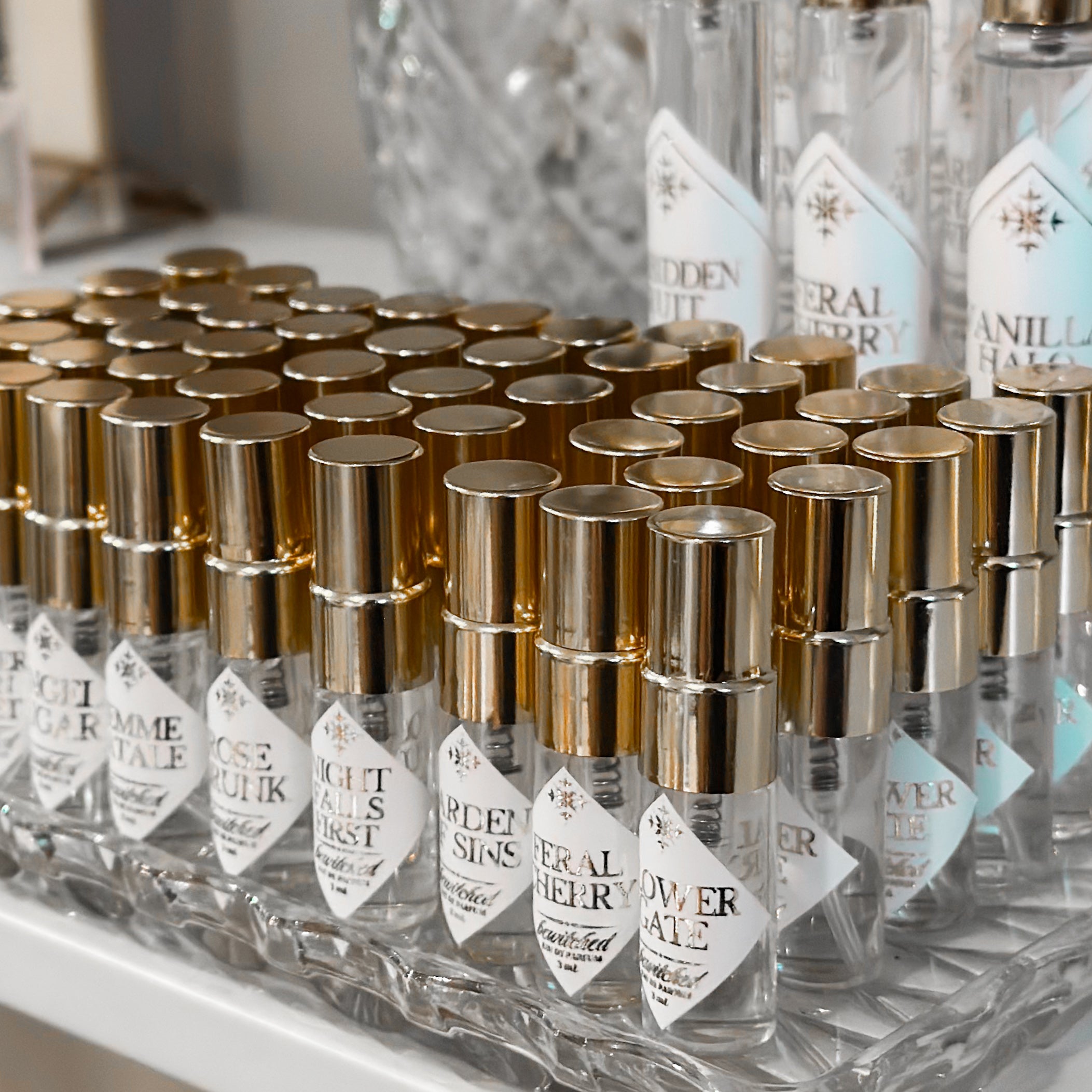 Vanilla Halo | Luxe Crystal Infused Perfume