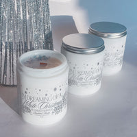 I’m dreaming of a White Christmas | Holiday Crystal Candle