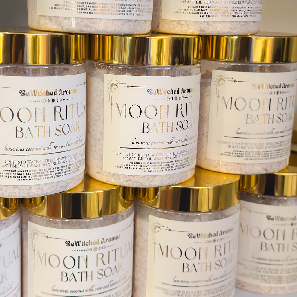 Moon Ritual Bath Soak- Coconut Milk, Rose + Lavender