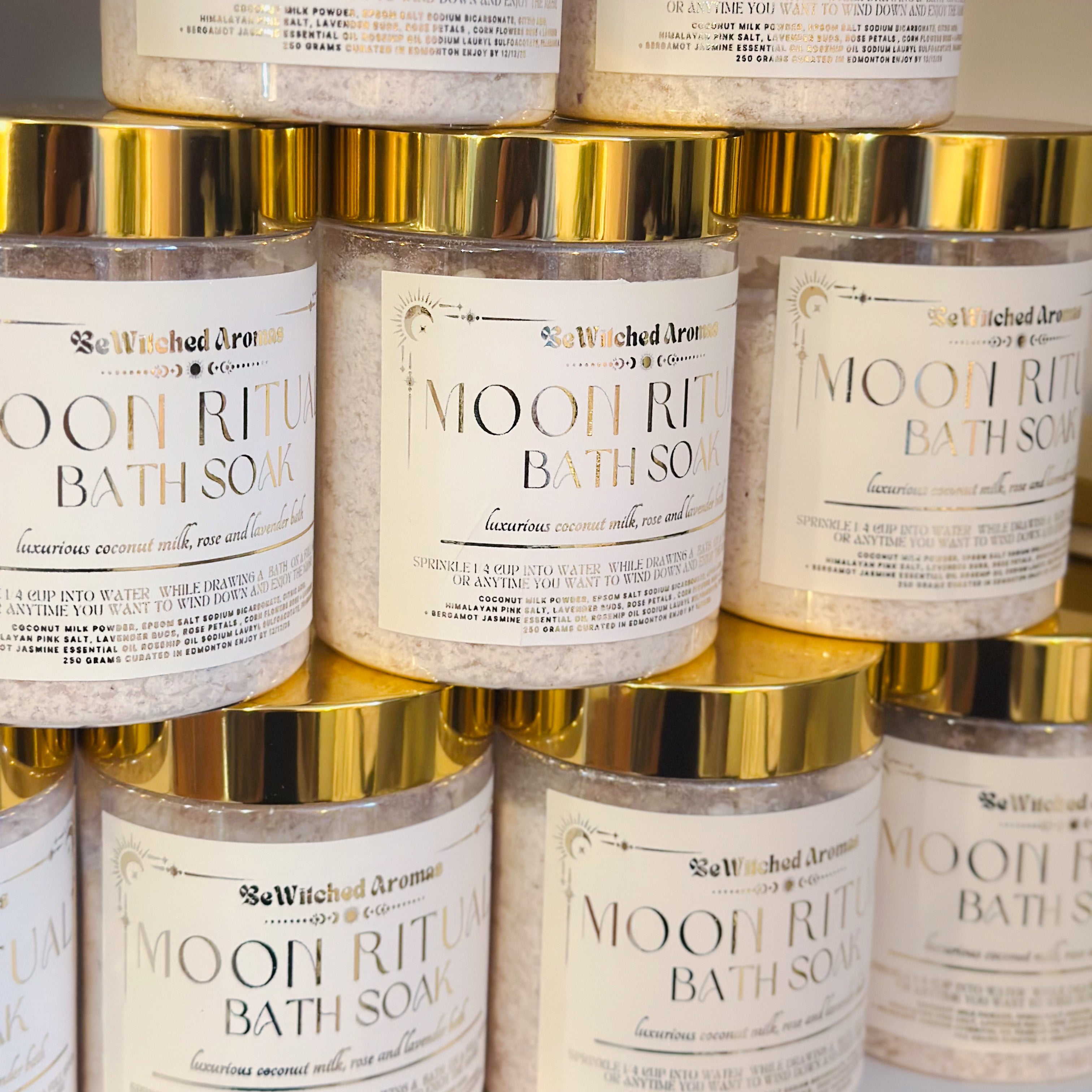 Moon Ritual Bath Soak- Coconut Milk, Rose + Lavender