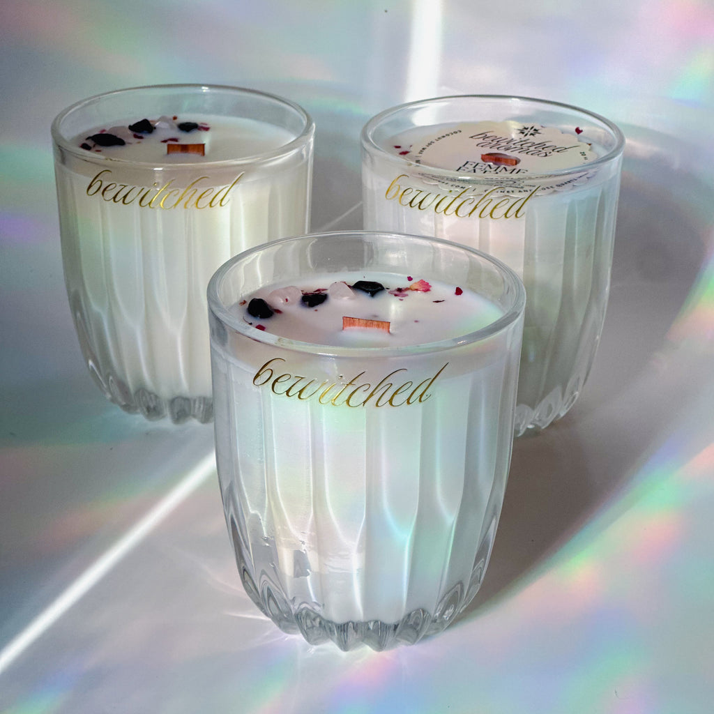 Damsel- Limited Edition Luxe Crystal Candle