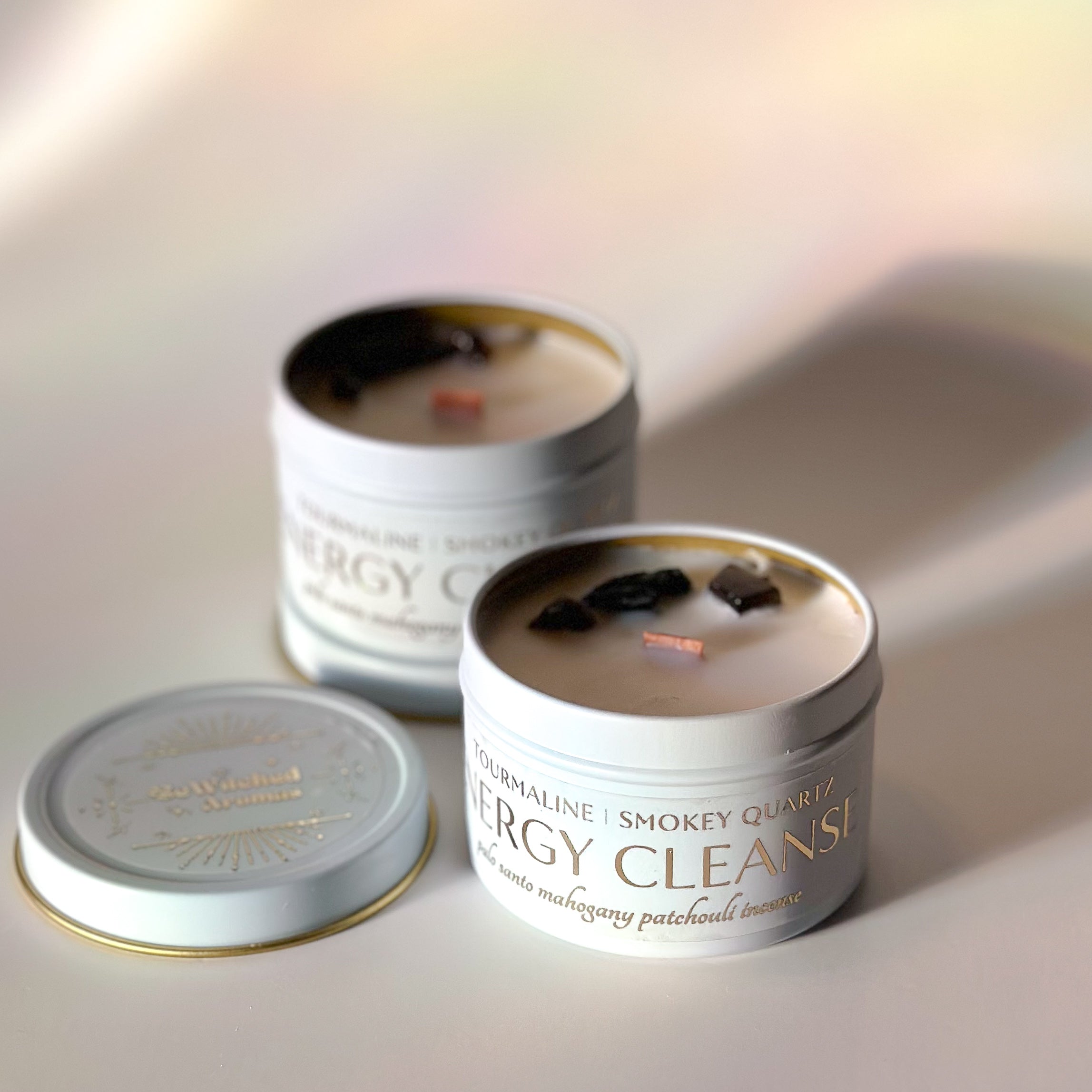 Energy Cleanse - Intention Magic Crystal Candle 4 oz