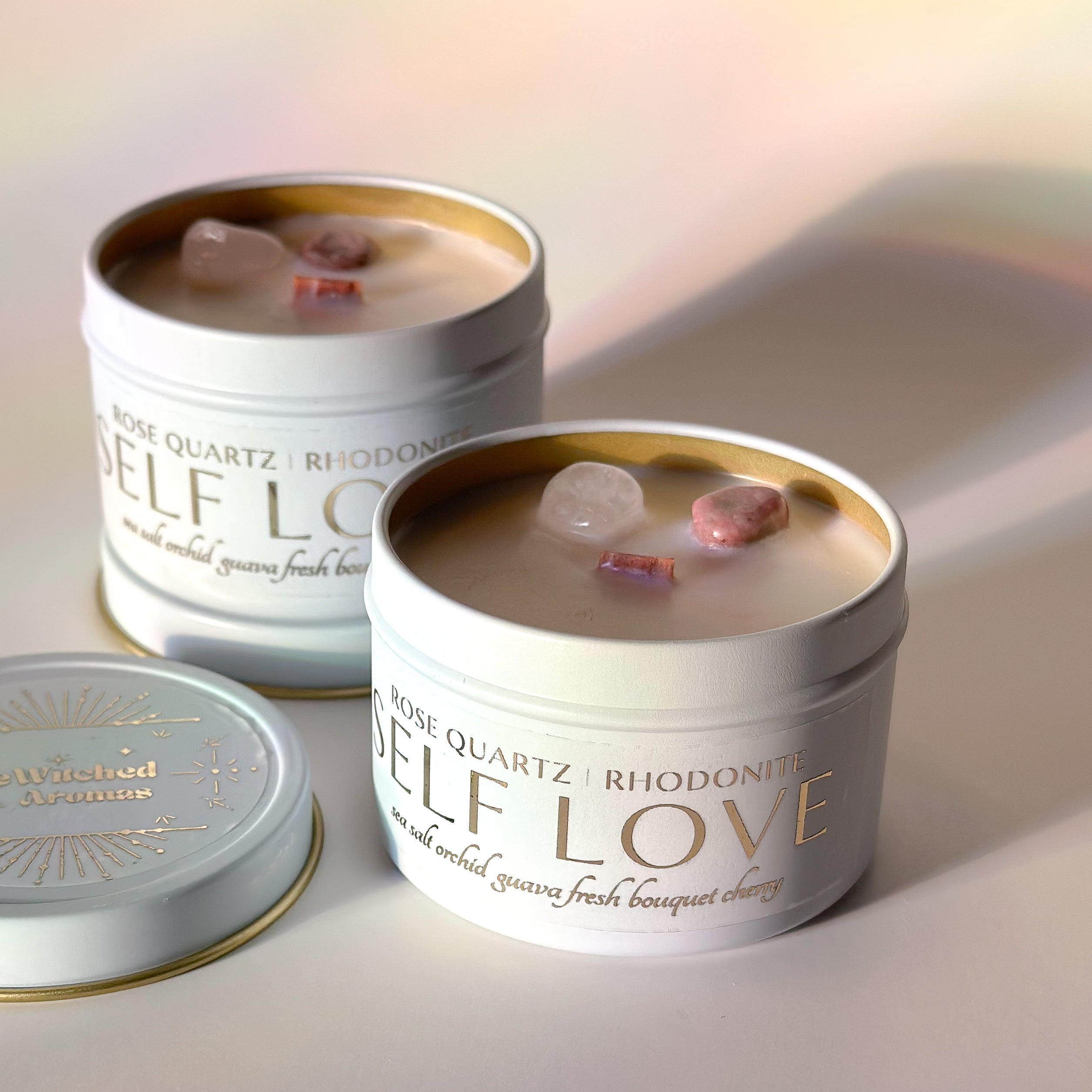 Self Love - Intention Magic Crystal Candle 4 oz