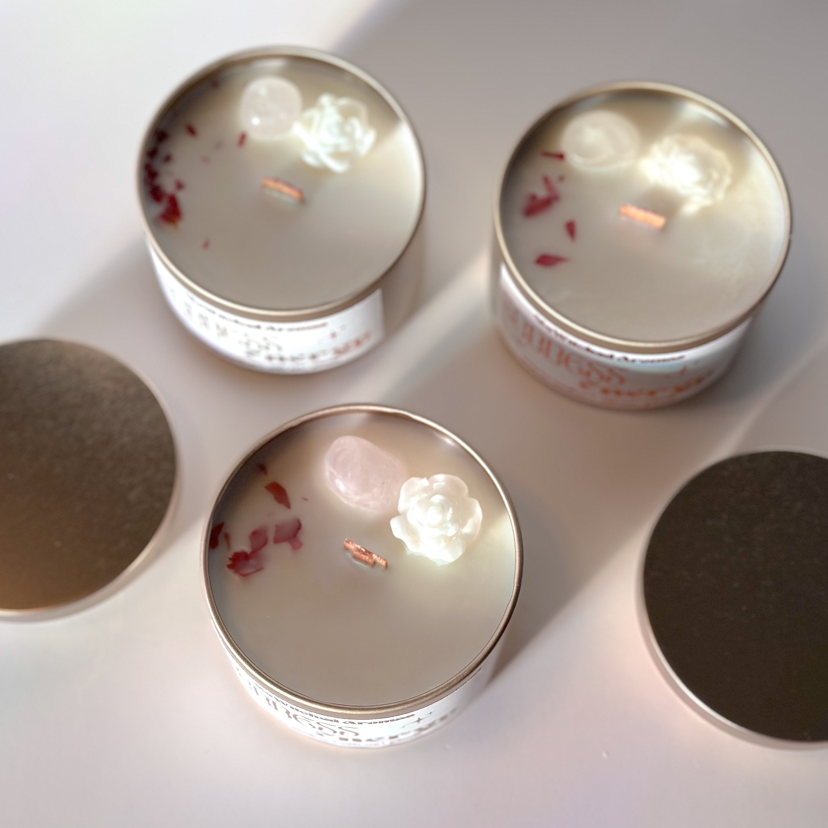 Goddess Energy -Luxury Crystal Candle 4 oz