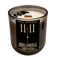 11:11 Divine Guidance | Pyrite + Obsidian Infused Luxury Candle