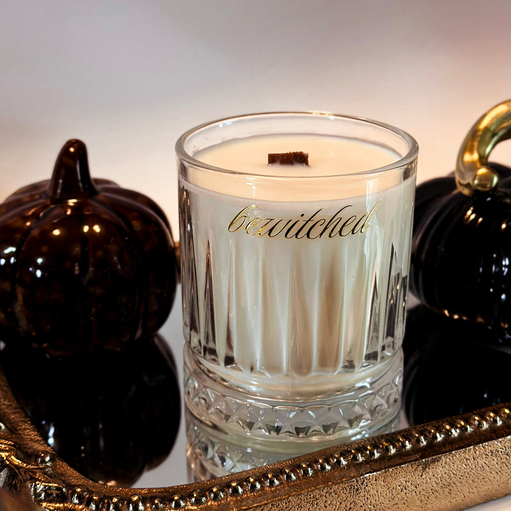 Bourbon Pumpkin- Vintage Lux Wooden Wick Candle