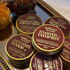 Cozy Magick Collection - 2 oz wooden wick candle tin