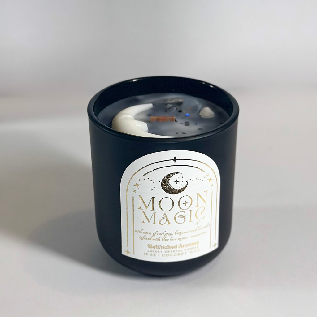 Moon Magic | 10 oz Luxury Crystal Candle