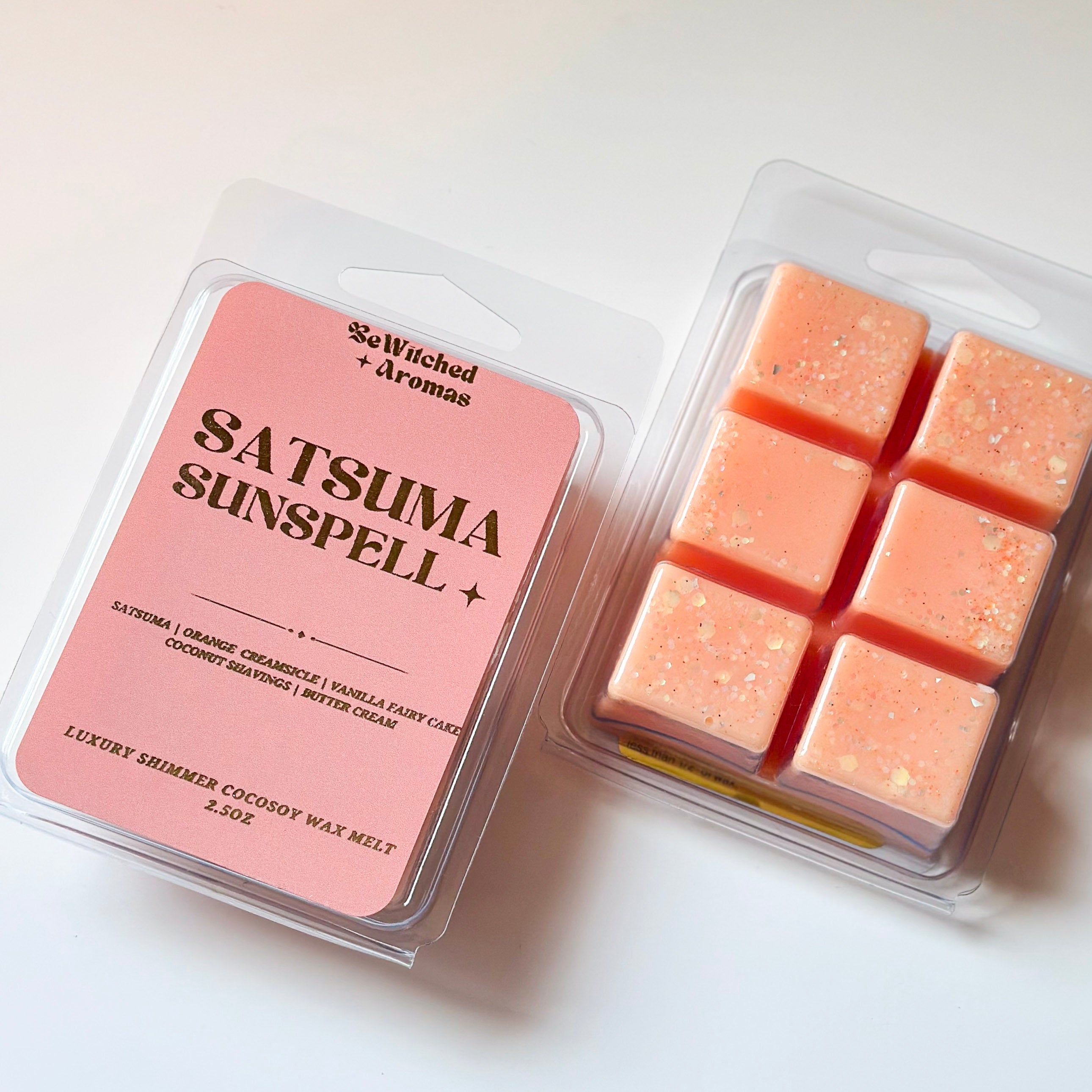 Satsuma Sunspell  | Luxe Shimmer Wax Melts