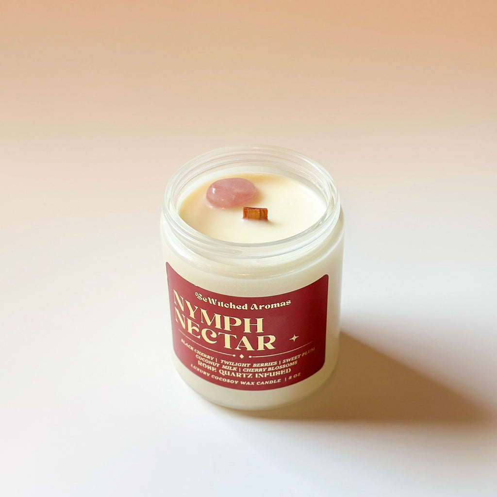 Nymph Nectar - 8 oz Crystal Candle