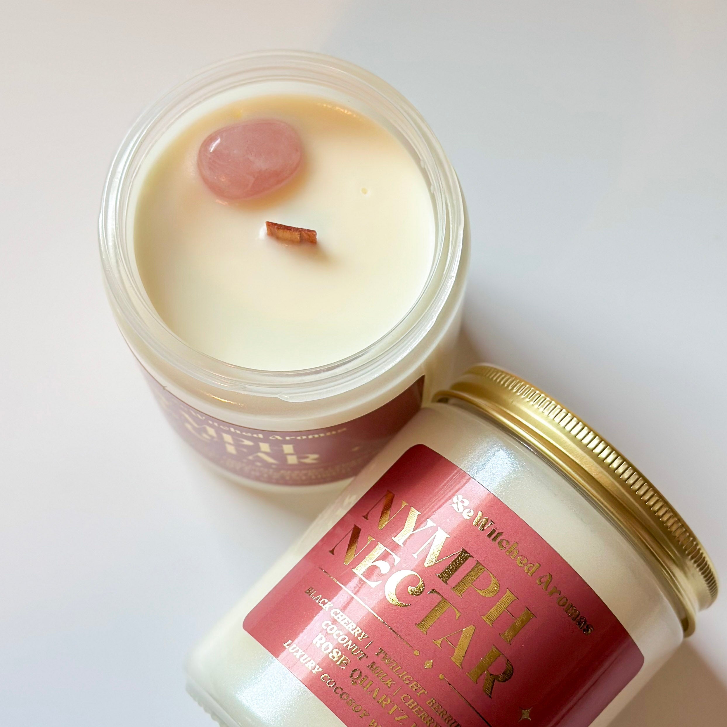 Nymph Nectar - 8 oz Crystal Candle