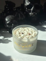 Spooky Season | Pumpkin Spice Latte Luxury Skull Candle