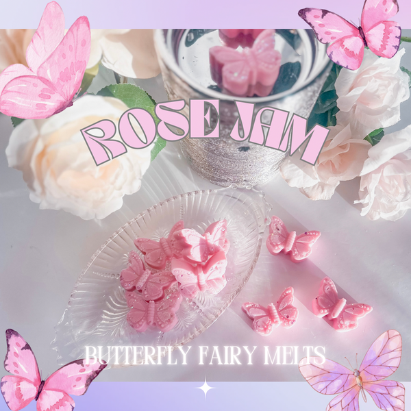 Rose Jam - Butterfly Fairy | Shimmer Luxe Wax Melts