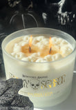 Spooky Season | Pumpkin Spice Latte Luxury Skull Candle