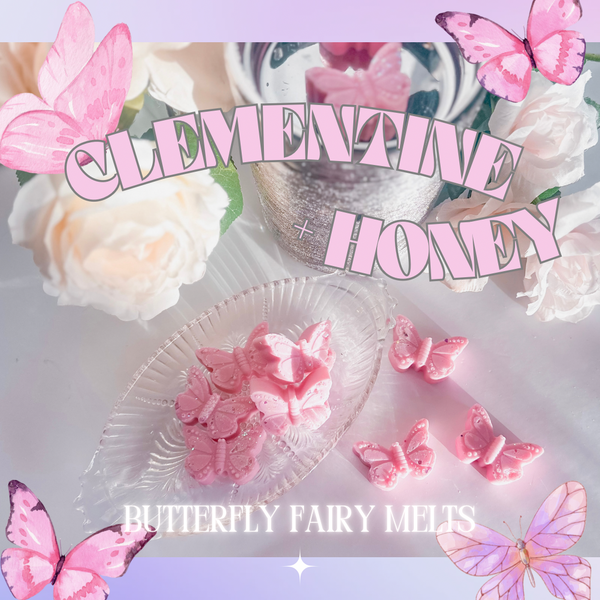Clementine + Honey - Butterfly Fairy | Shimmer Luxe Wax Melts