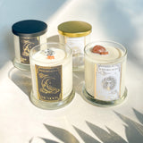 The Sun + The Moon Tarot Candle Duo