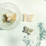 Aura Flower Agate Butterfly