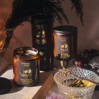 Hocus Pocus | Vanilla Pumpkin Marshmallow Luxury Crystal Candle