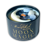Moon Magic | 4 oz Luxury Crystal Candle