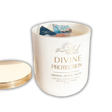 Divine Protection 🧿 - Intention Magic Crystal Candle