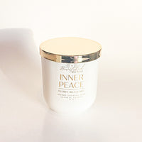 Inner Peace- Intention Magic Crystal Candle