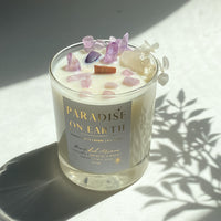 Paradise on Earth-  Luxury 10 oz Crystal Candle