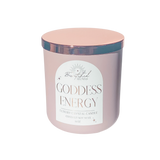 Goddess Energy | Luxury Crystal Candle 14 oz