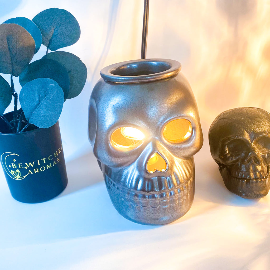 Skull Glow Wax Warmer