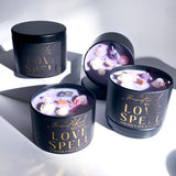 Love Spell | 4 oz Luxury Crystal Candle