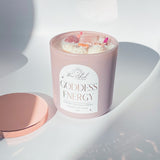 Goddess Energy | Luxury Crystal Candle 14 oz