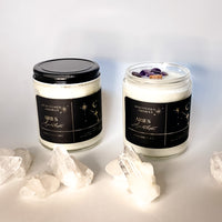 Aries- Zodiac Crystal Candle