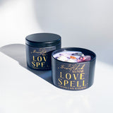 Love Spell | 4 oz Luxury Crystal Candle