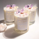 Paradise on Earth-  Luxury 10 oz Crystal Candle