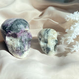 Purple Sphalerite Skull