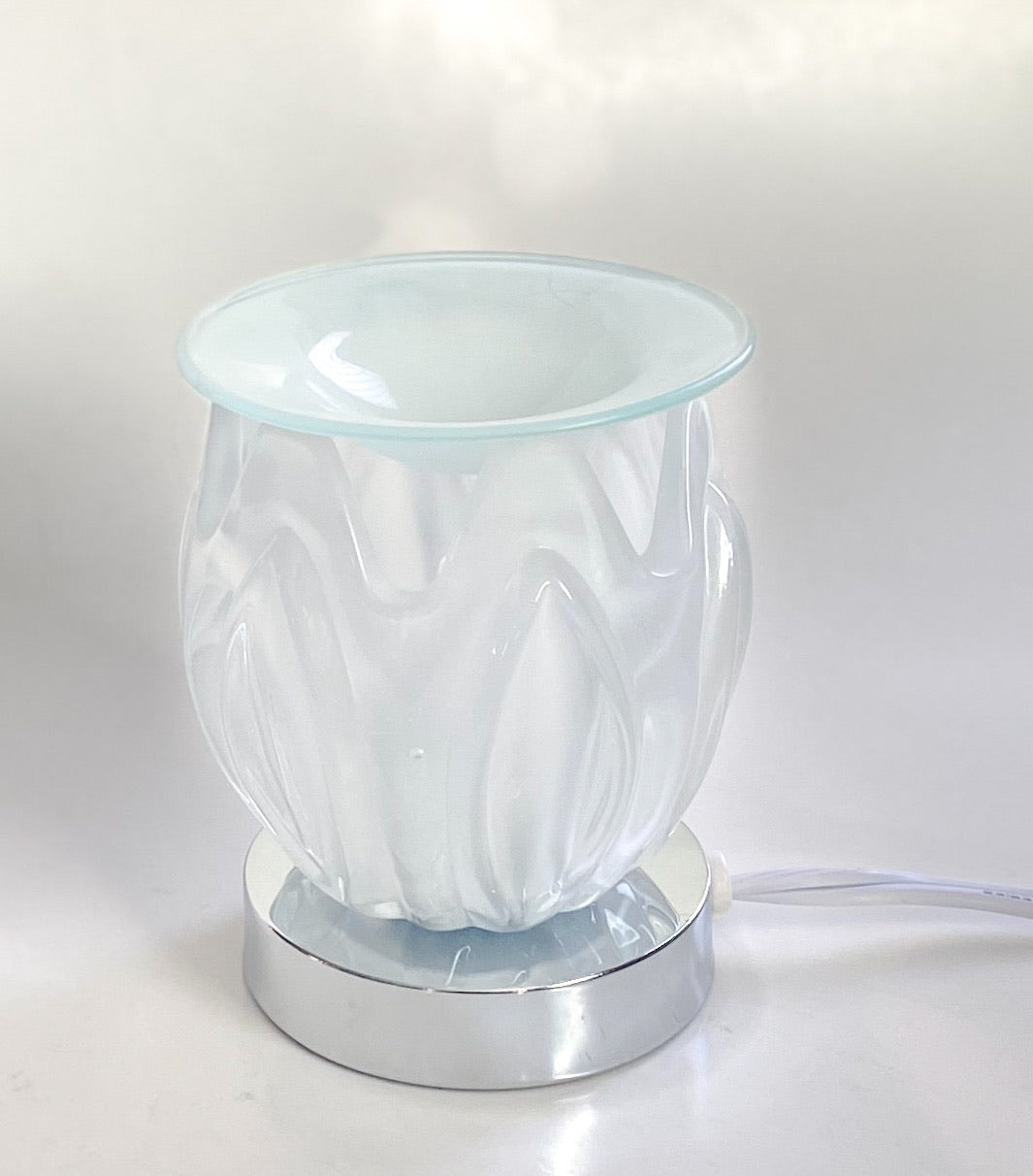 Frosted Lotus Touch Activated Wax Warmer