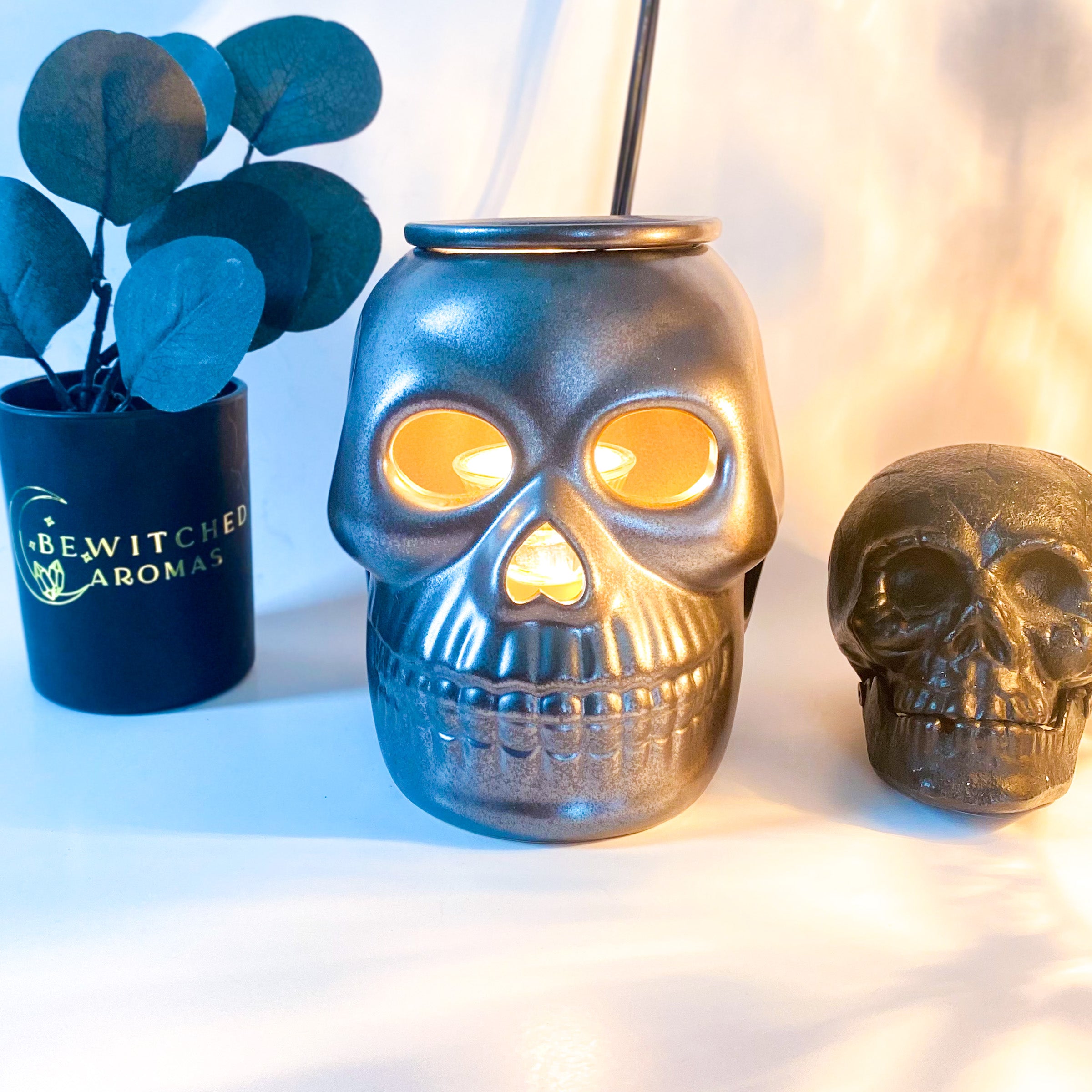Skull Glow Wax Warmer