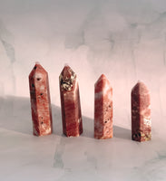 Orchid Calcite Tower Point