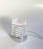 Iridescent Geo Touch Activated Wax Warmer