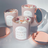 Goddess Energy | Luxury Crystal Candle 14 oz