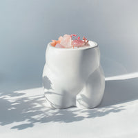 Bombshell - Luxury Cement Crystal Candle